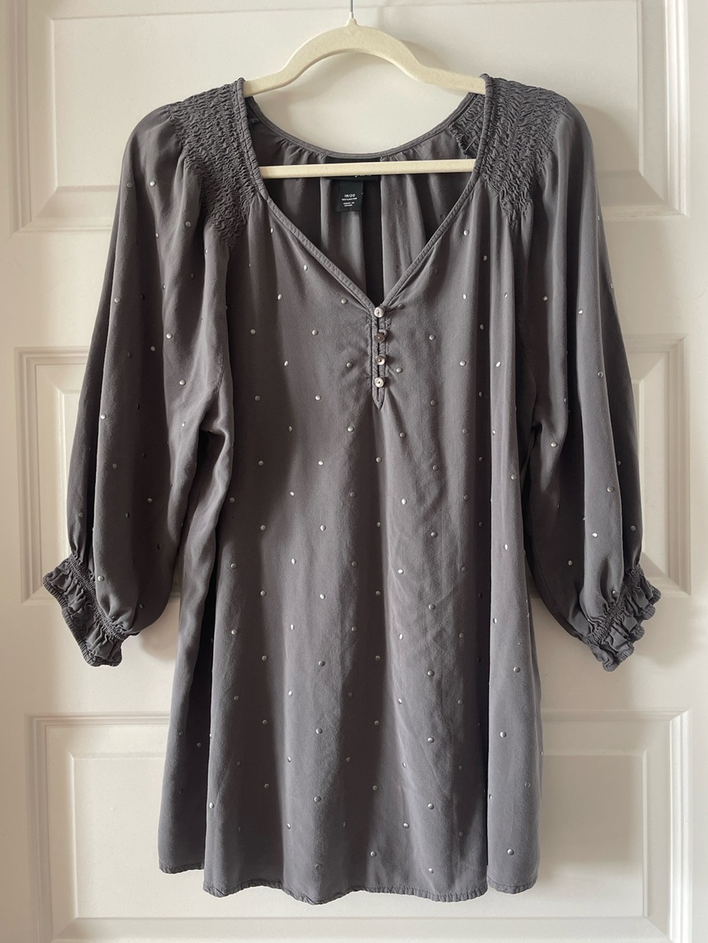 Lane Bryant Swiss Dot Blouse | Size 18/20